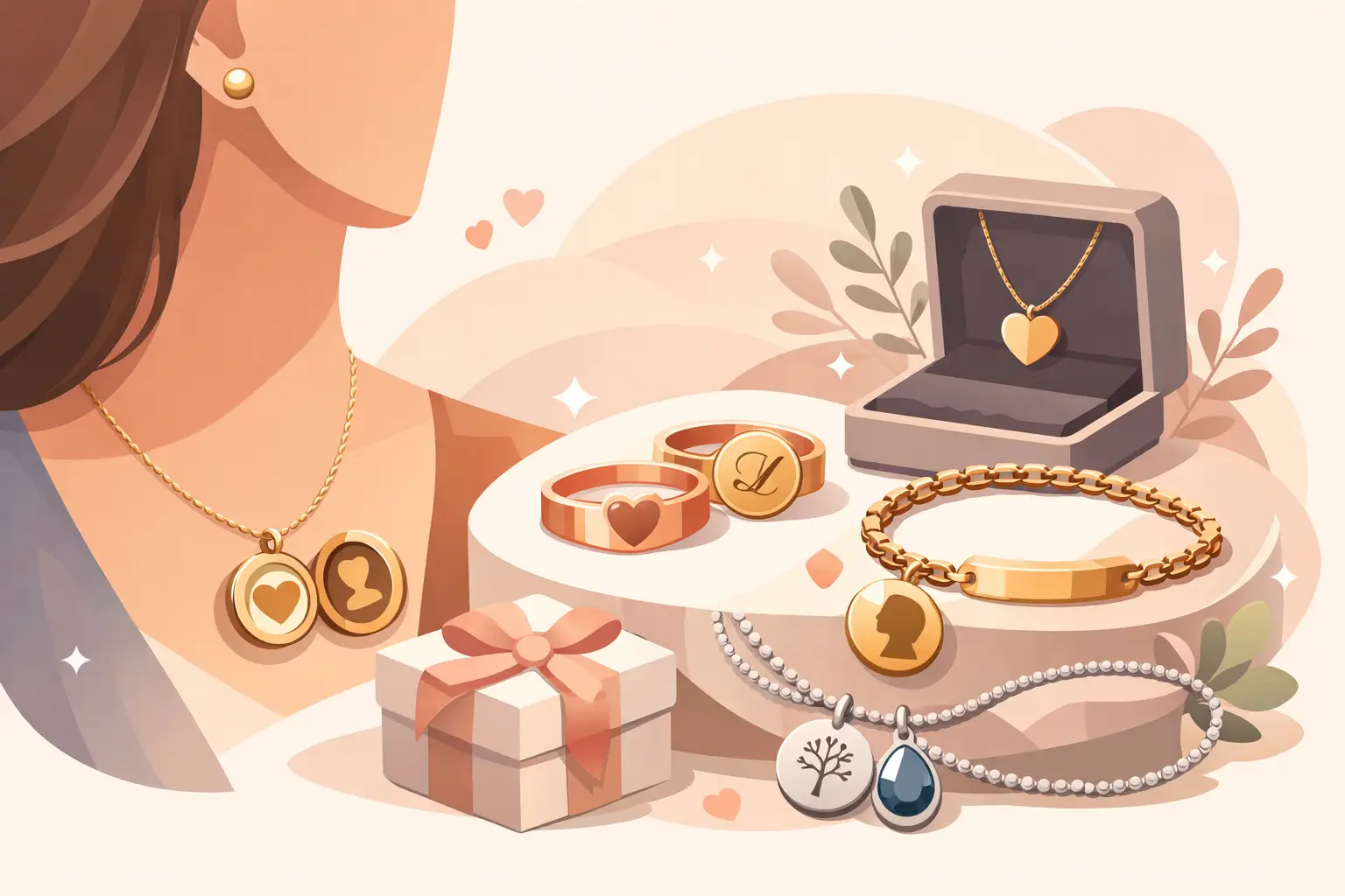 Personalised Jewellery Gifts for Her